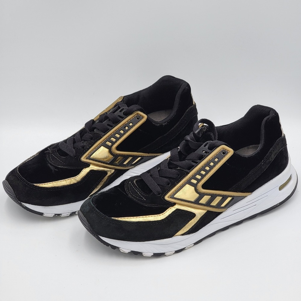 Brooks Running‎ Co. Seattle Wa Heritage RegentBlack/Gold Shoes 7 Women Mizzou